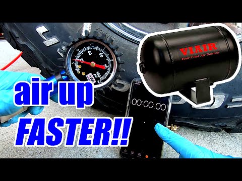 AIR UP FASTER!! Installing an air tank for faster air ups!