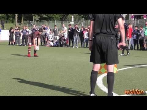 Jugendfußball HH -  HSV  vs. FC St. Pauli - U 13 am 17. Juni 2017