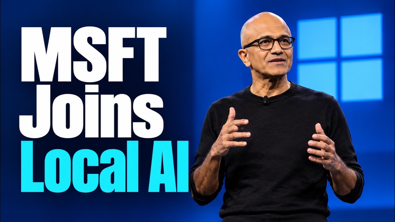 Microsoft Joins the Local AI Push