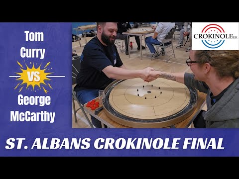 2025 St Albans Crokinole Final Curry VS McCarthy