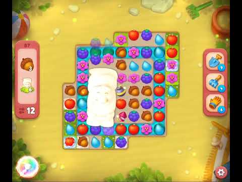 Gardenscapes Level 87 Completed