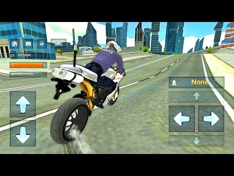 Police Motorbike Simulator 3D - Launch Trailer  Android Gameplay HD #1