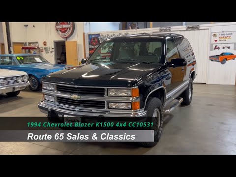 1994 Chevrolet Blazer (CC-1906000) for sale in Ham Lake, Minnesota