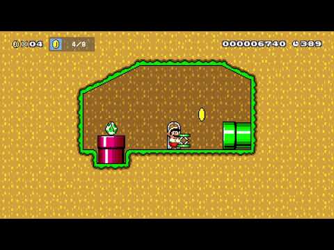 Super Mario Maker 2 🔧 The 8 Ancient Cave Coins 🔧 by DaveDaDerp