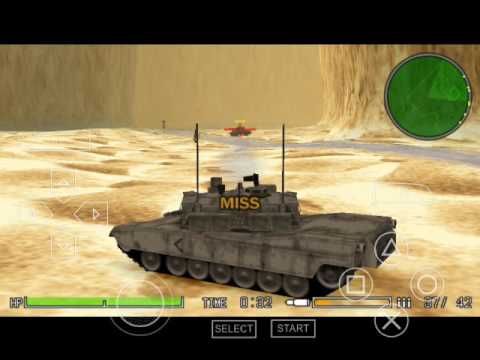 AMX Leclerc & M1M2 Abrams [ Simple 2500 series portable vol6 ] psp gameplay