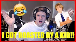 14 YEAR OLD ROASTS ME (DISS TRACK)