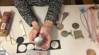 Make paper jewelry with Pat Viera
