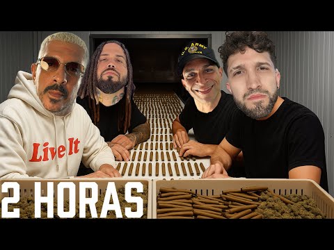 2 Horas Enrolando 100 Blones De Zaza Con Brray, Auudi Y Nico Canada!