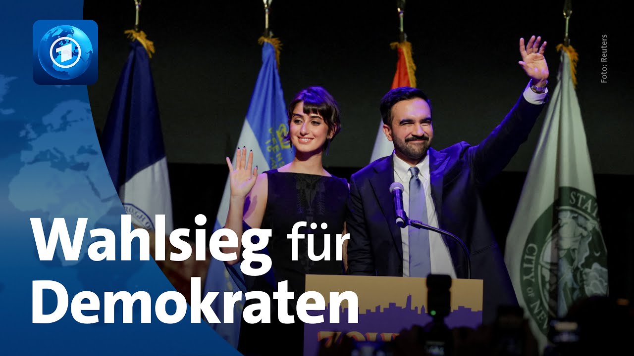 🌍 tagesschau24 Top-Thema, 05.11.2025 | Demokrat wird Bürgermeister von New York
