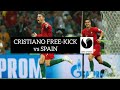 Cristiano Free Kick Vs SPAIN 2018 Pulkodiyil Thoomani Whatsapp Status Video