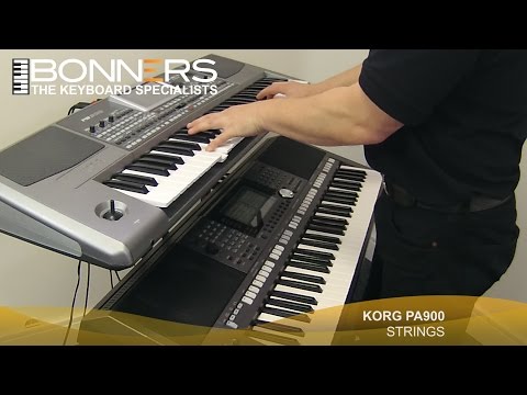 Korg PA900 vs Yamaha PSR S970 Demo Comparison Video