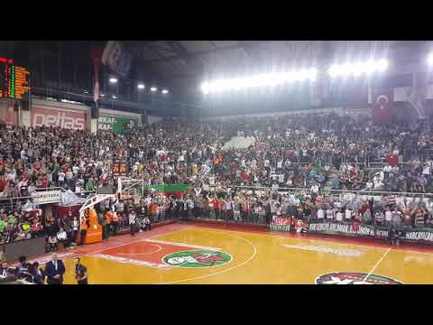 FIBA Şampiyonlar Ligi / Pınar Karşıyaka - Paok / Mehter Marşı