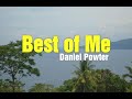 Daniel Powter - Best Of Me Lyrics