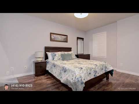 Home for sale at 42 Soccavo Crescent, Brampton, ON