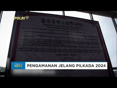 KAPOLRESTA BANDAR LAMPUNG AJAK SEMUA PIHAK JAGA KONDUSIFITAS