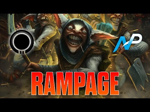 MEEPO ABED RAMPAGE - TEAM NP VS TEAM ONYX Kiev Major | Dota 2