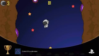 Cazzarion: Astro Bouncer ~ Collect 30 purple stars Trophy