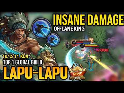 LAPU-LAPU BEST BUILD 2022 | BUILD TOP 1 GLOBAL LAPU-LAPU GAMEPLAY | MOBILE LEGENDS✓