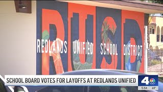 Over 100 people to be laid off from Redlands Unified School District