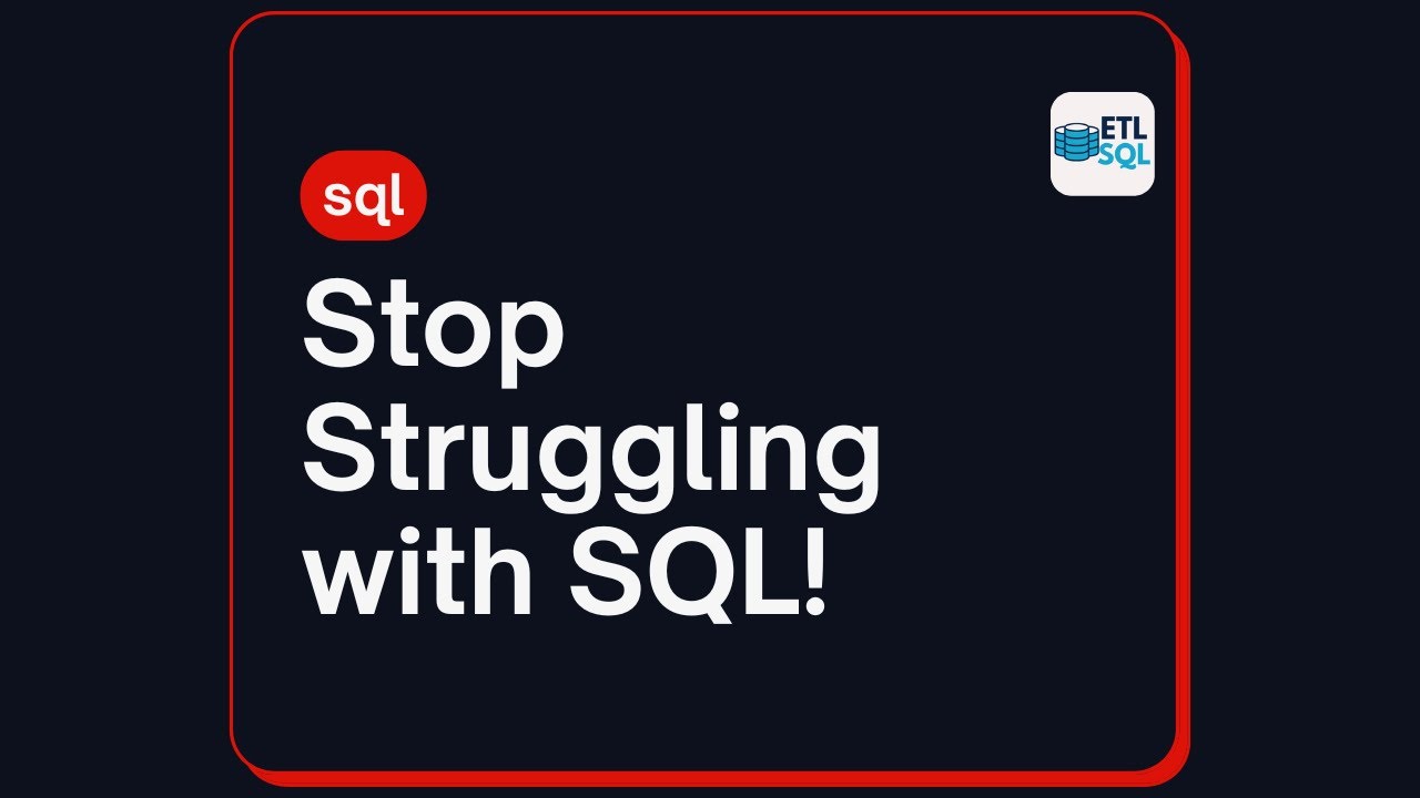 Solve Complex SQL Queries Using Patterns: Easy Technique (Part 1) #sqlinterviewquestions #sql