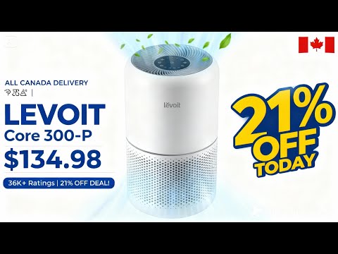 Why Every Canadian Home Needs the LEVOIT Core 300-P Air Purifier in 2025!