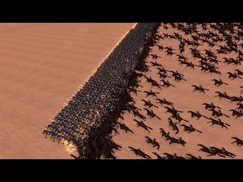 5000 Cavalry's vs 1000 Soul Tyrants' | Ultimate Epic Battle Simulator |