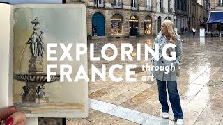 Watercolor Travels: Finding Magic in the South of France