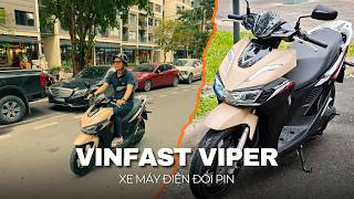 Chạy thử VinFast Viper - xe điện tiện như xe xăng 
