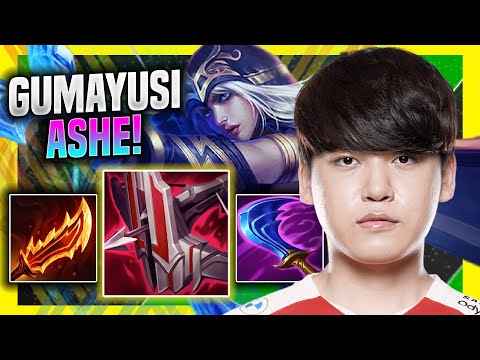 GUMAYUSI DOMINATING WITH ASHE! - T1 Gumayusi Plays Ashe ADC vs Jhin! | Season 11
