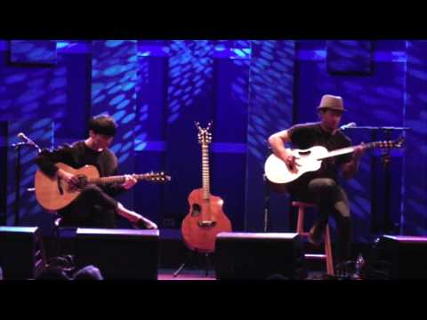 (U2) With or Without You - Sungha Jung and Trace Bundy (live)