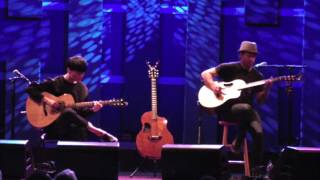 (U2) With or Without You - Sungha Jung and Trace Bundy (live)
