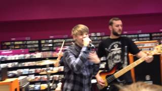 As It Is Cheap Shots &amp; Setbacks Live (Manchester HMV signing - 24/4/15)