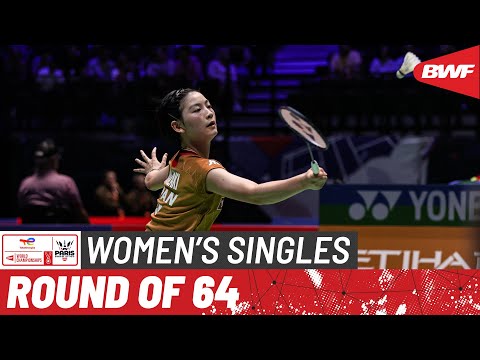 BWF World Championships 2025 | Neslihan Arin (TUR) vs. Tomoka Miyazaki (JPN) [8] | R64