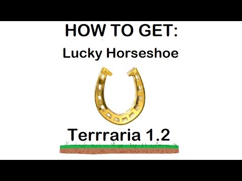 Terraria 1.2 - Lucky Horseshoe (Floating Island) Guide (Tutorial)