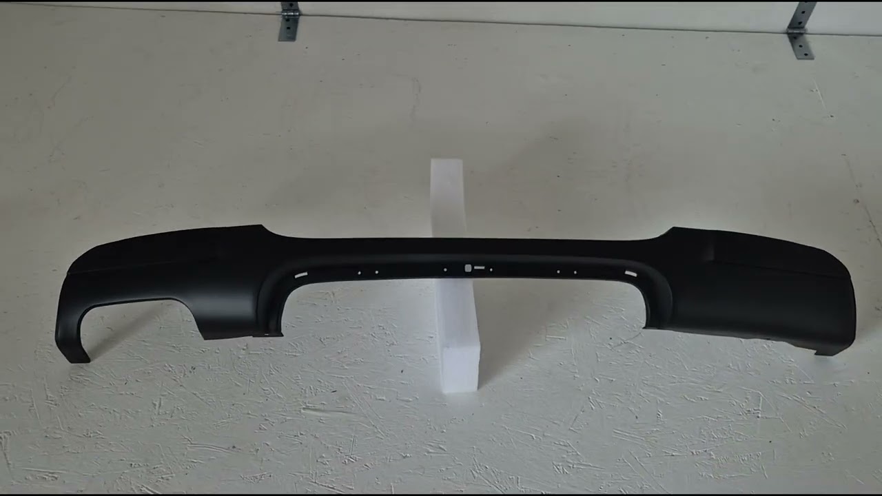 BMW 3-serie E90/E91 2005–2011 Bagkofangerdiffuser til dobbeludstødning på én side (til E90 M-Sport 2008-2011) Video 1