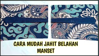 Download lagu CARA MENJAHIT BELAHAN MANSET KEMEJA MUDAH CEPAT DAN RAPI mp3