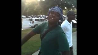 Rapper Yung Gunn at Creel Park on SPC Day