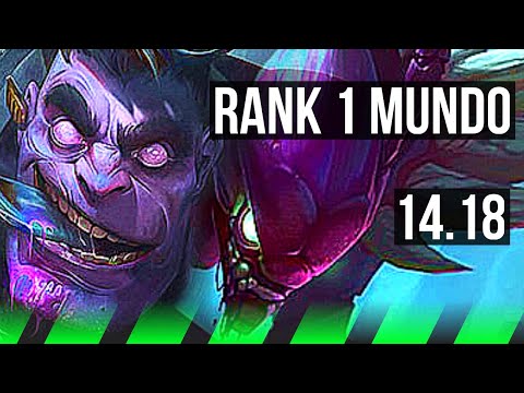 DR. MUNDO vs KHA'ZIX (JGL) | Rank 1 Mundo, 3/1/10, Rank 24 | EUW Challenger | 14.18