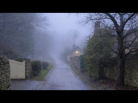 The Village Disappeared | A Foggy Morning Walk in the Cotswolds