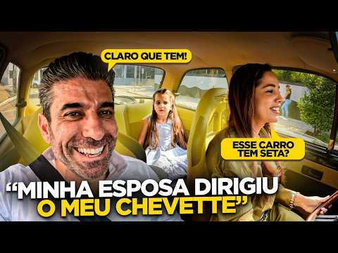 COLOQUEI MINHA ESPOSA PRA DIRIGIR O CHEVETTEIRA