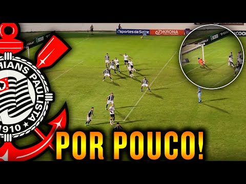 CORINTHIANS faz PRESSÃO no fim do primeiro tempo contra Comercial pelo Mata-mata da COPINHA 23