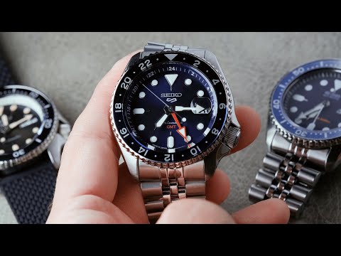 This Seiko 5 GMT is a GAME CHANGER - SSK003 Review