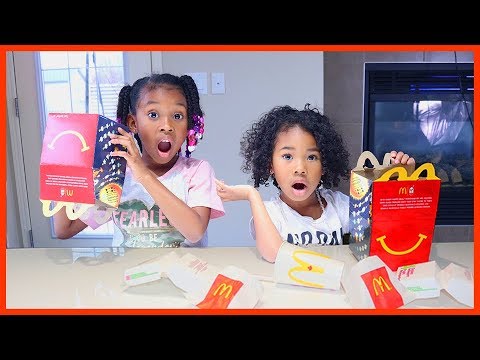Greedy Grandpa Took Our McDonalds | Pretend Play