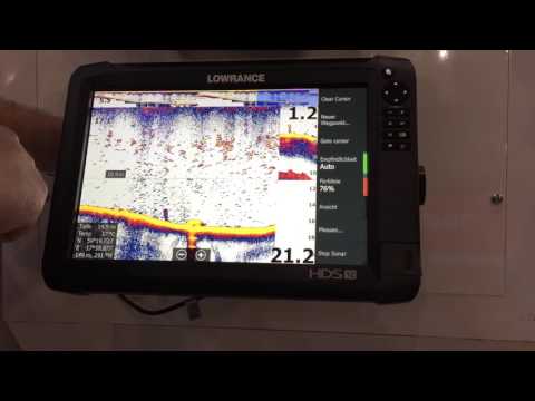 LOWRANCE HDS-12 Carbon at the BOOT 2017