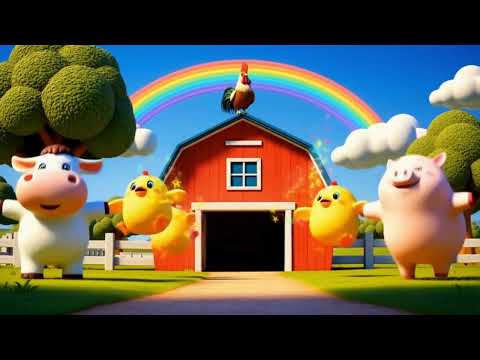 🐮🌙 Boa Noite na Fazendinha | Música Infantil Animada – Cantando & Brincando Kids