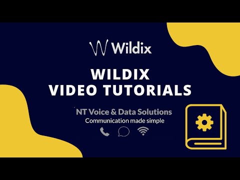 Wildix Collaboration Tutorials - Custom user statuses
