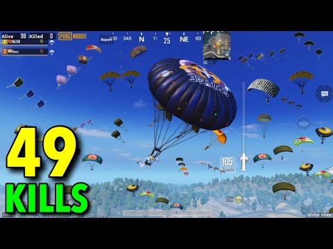 NEW WORLD RECORD!!! | 49 KILLS PUBG MOBILE