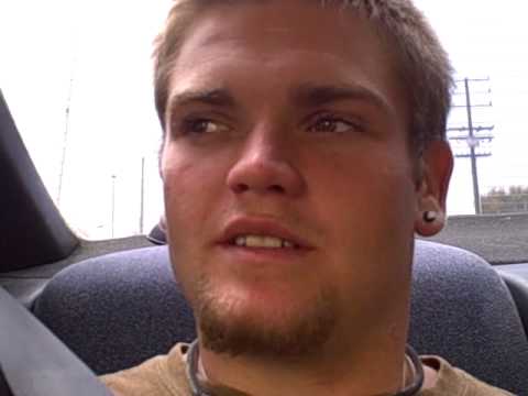 Dan acting out a car crash