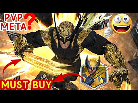 Wolverine New Uniform PvP META? 🤔 PvP TESTING 🤫 Must Buy Marvel future fight