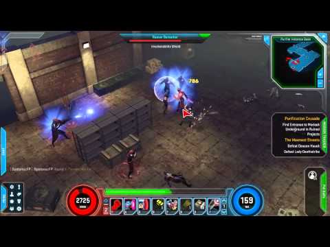 Let's Play Marvel Heroes Part 11 - Mutant Town